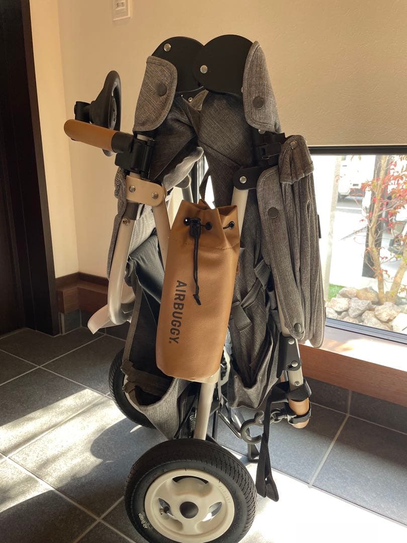 AIRBUGGY ベビーカー グレー