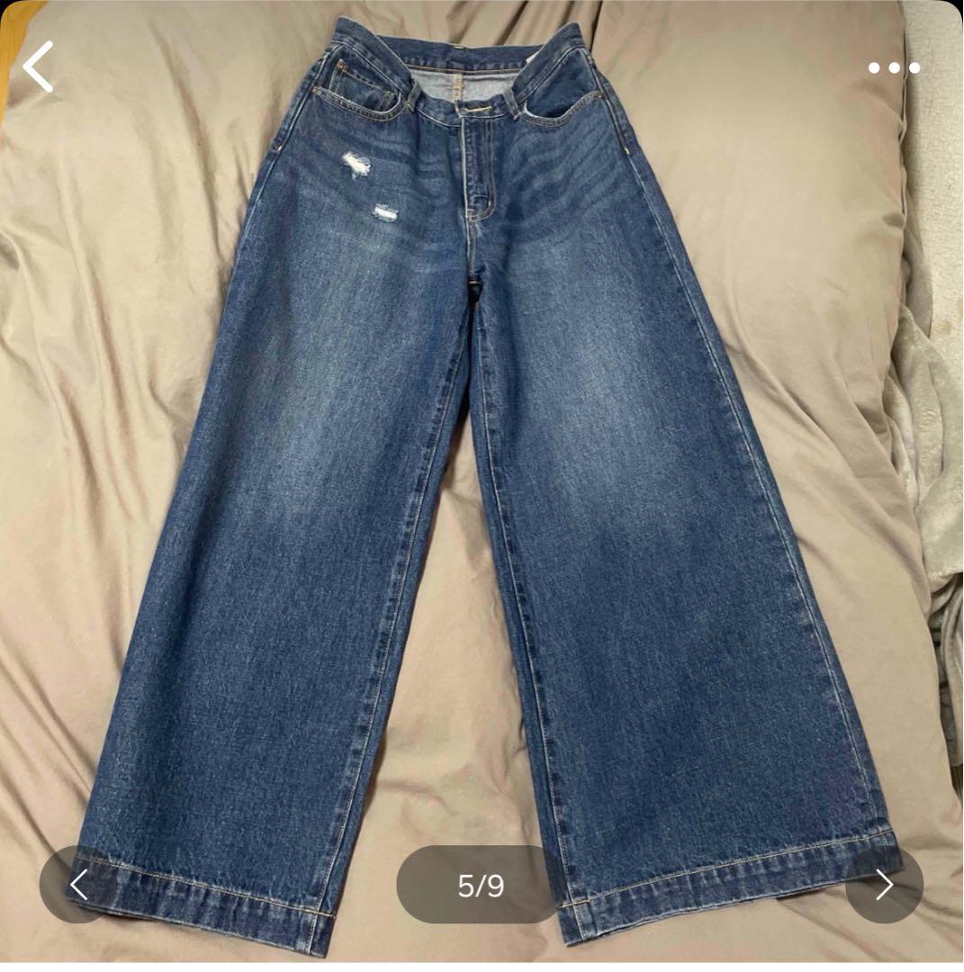 Spick&Span スピック&スパン　バギーデニム