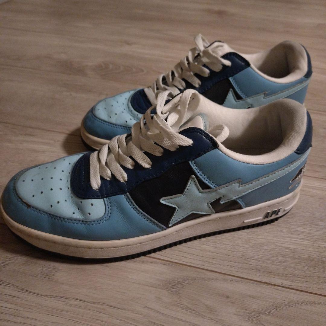 BAPESTA　ベイプスタ　ブルーネイビーホワイト