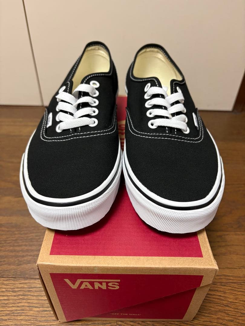 新品未使用　VANS バンズ　authentic 27cm