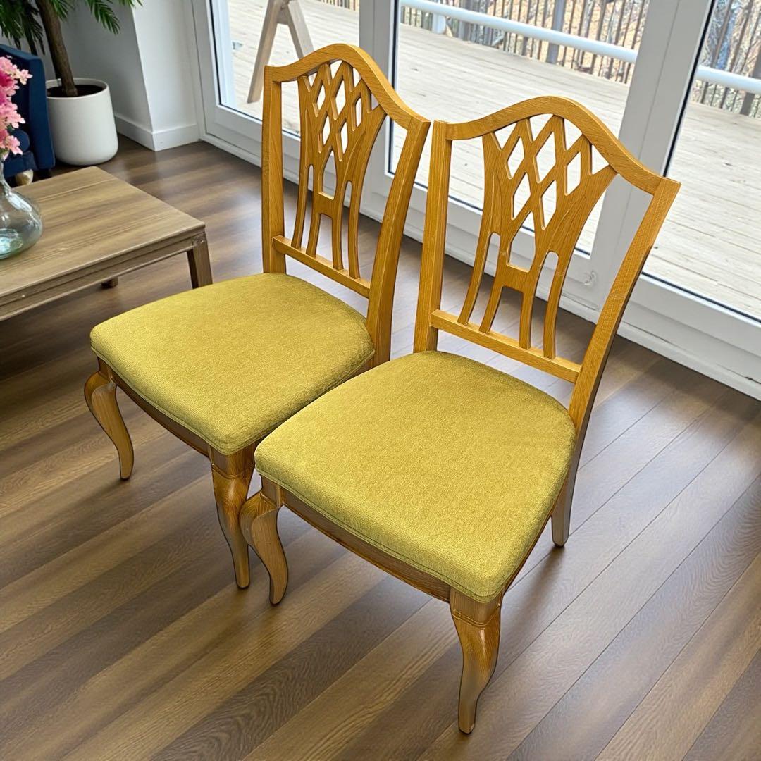 英国クラシック 猫脚　チェア　マホガニー ダイニングチェア ヴィンテージ　椅子