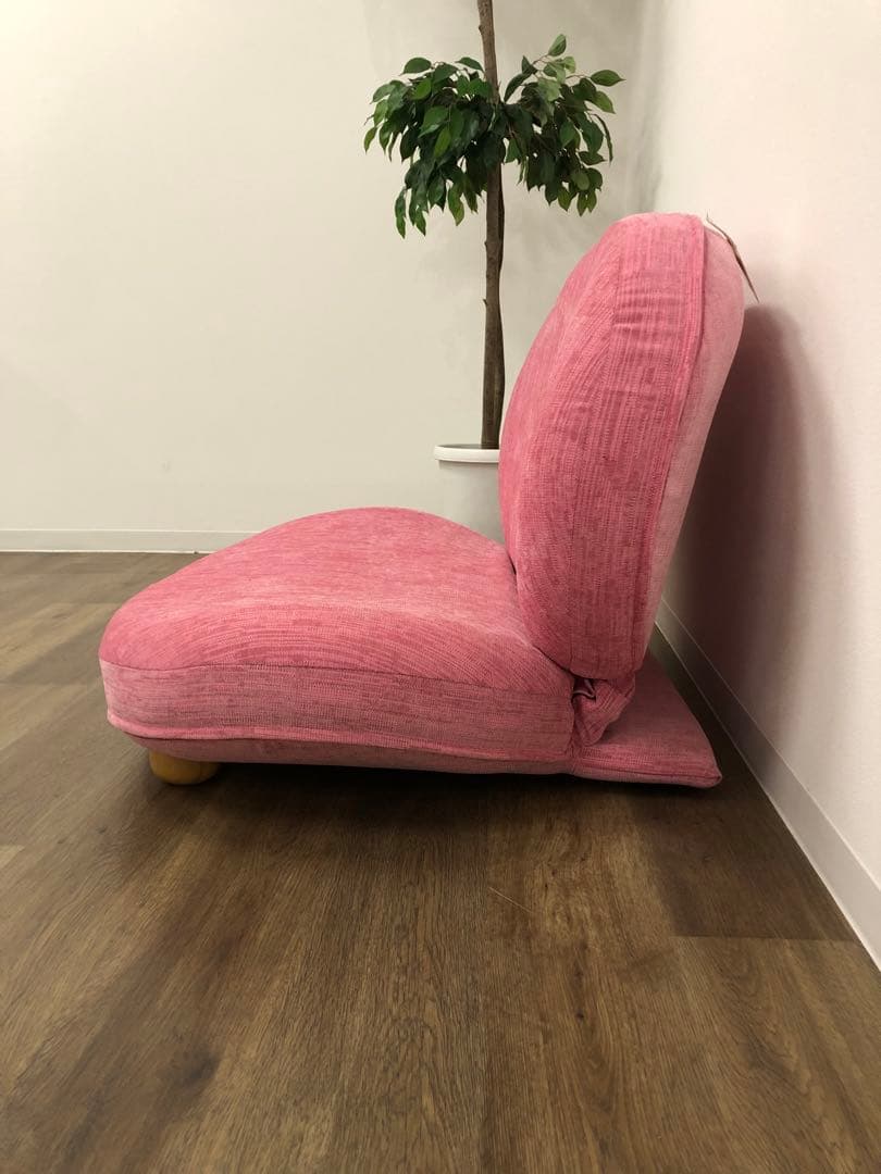 新品未使用☆座椅子 ワイド座椅子 座ソファ 幅広 1Pソファ リクライニング椅子