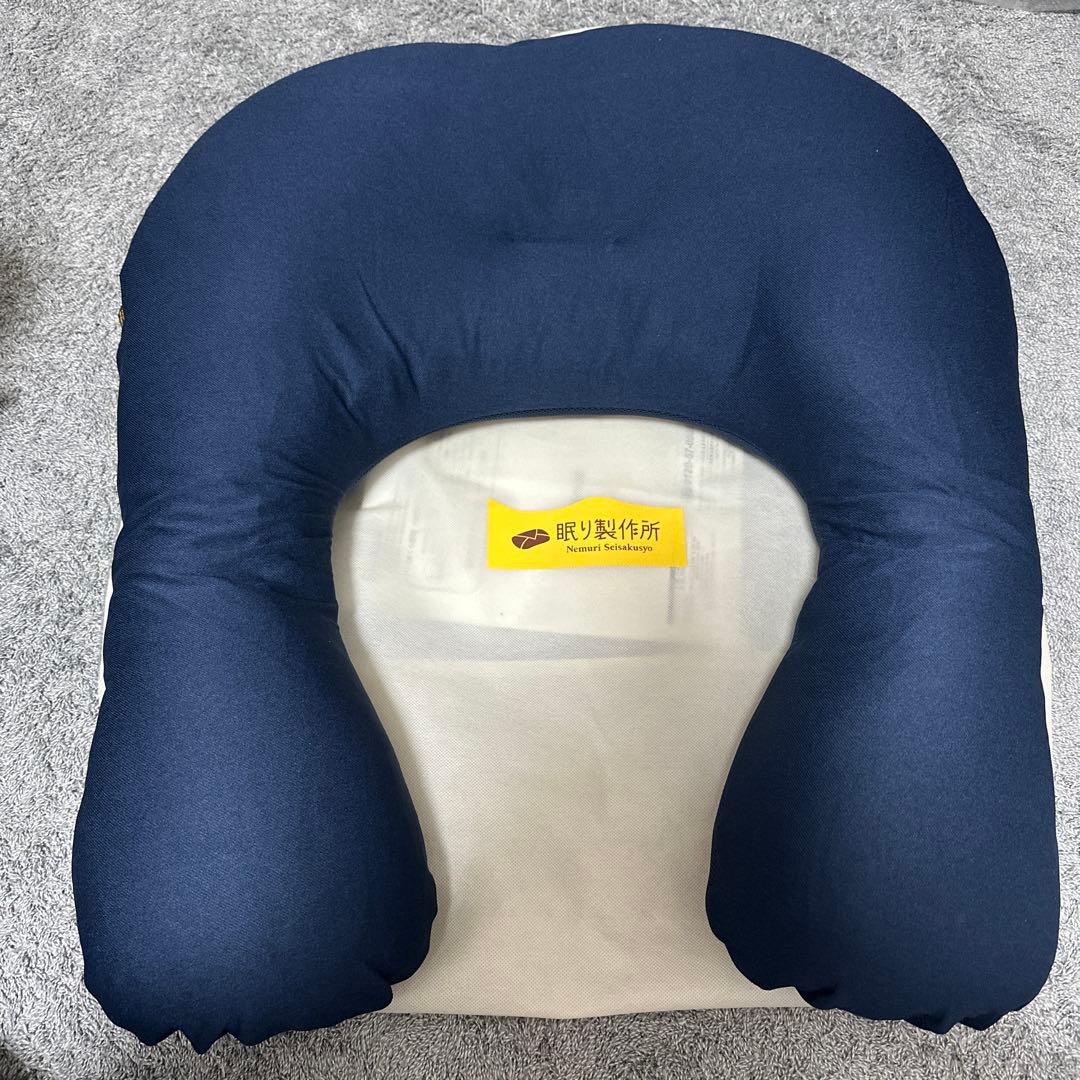 抱かれ枕 抱き枕 ディープネイビー 紺 眠り製作所