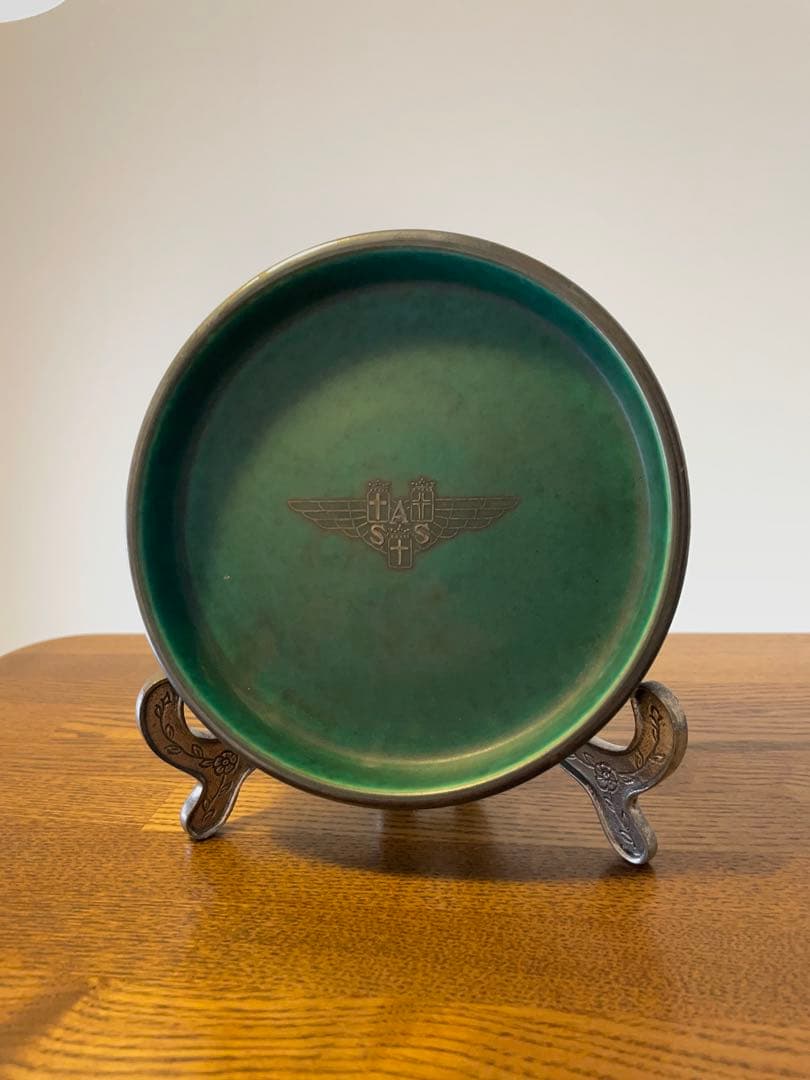 【50s】gustavsberg Argenta スウェーデン製 皿