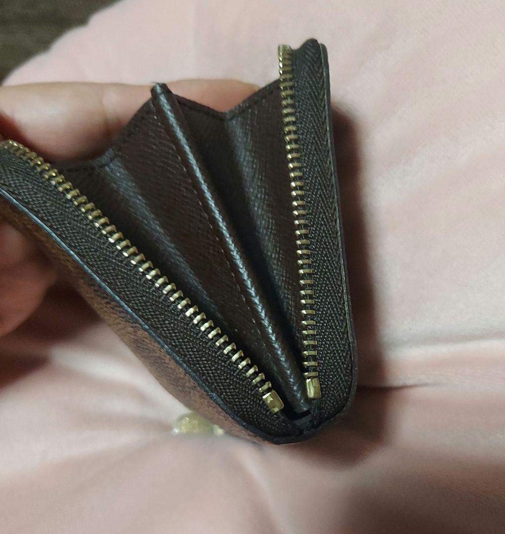 ルイヴィトン　ダミエ　二つ折り財布　パース
