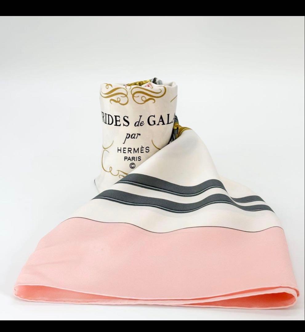 エルメス★カレ90★ エルメス brides de galブリックドガラ★超美品