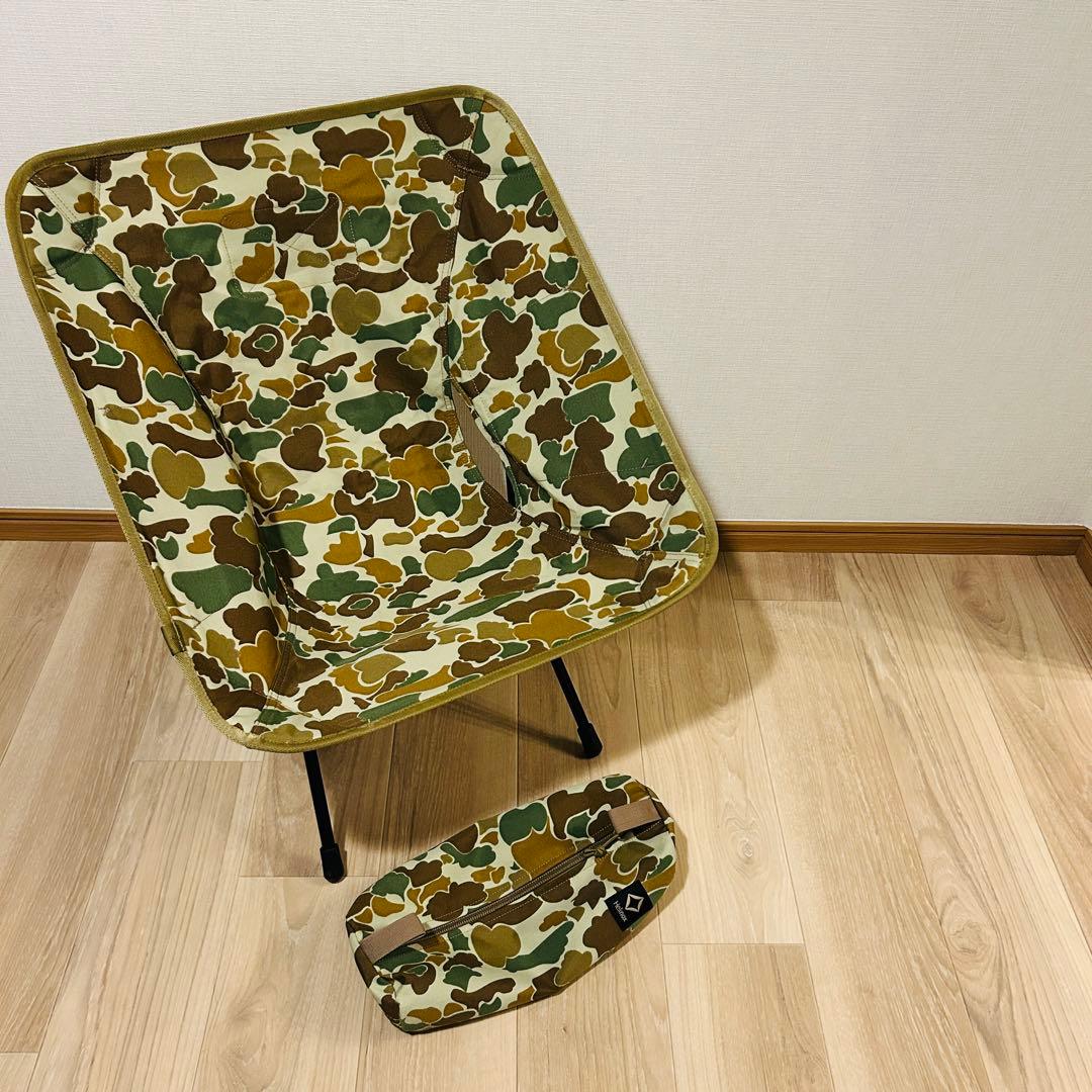 【美品】Helinox タクティカルチェア ダックカモ