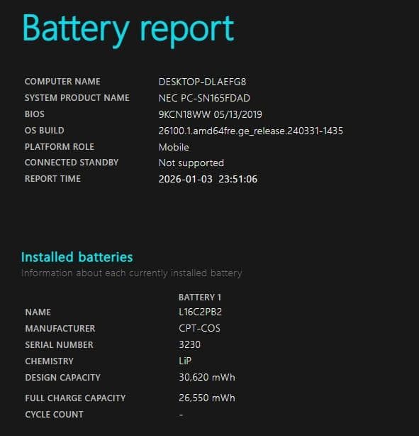 NECノートパソコン 第8世代Core i5/12GB/新品SSD/Win11