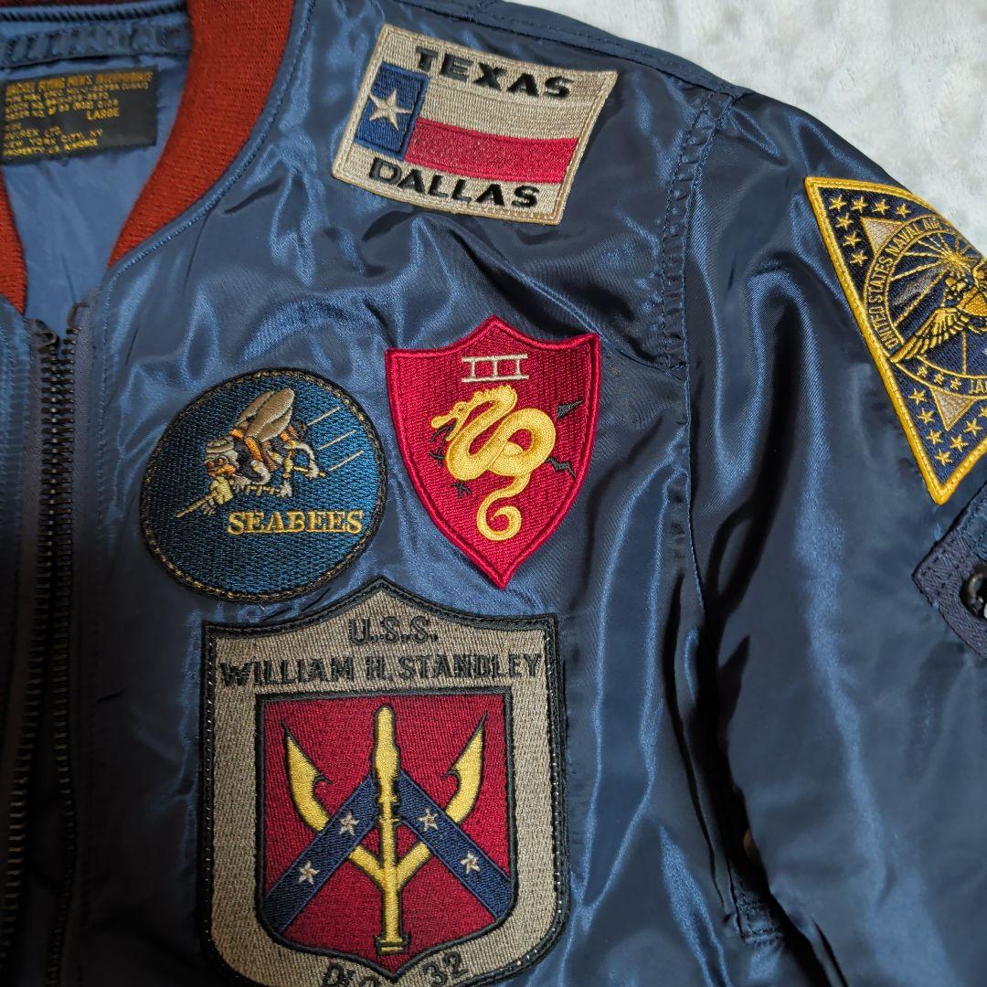 デ*7様 AVIREX フライトジャケット L