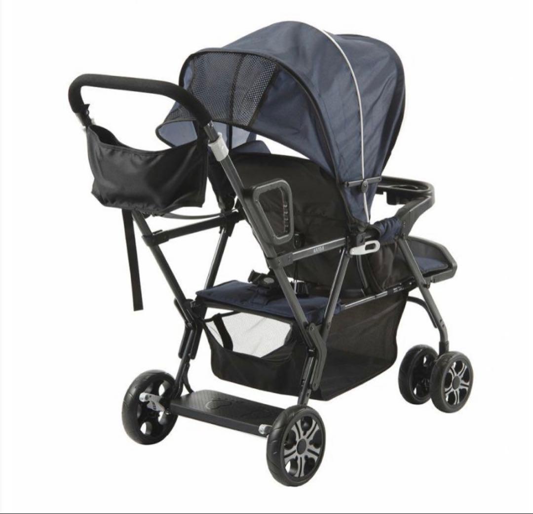 極美品　katoji ベビーカー 2人乗り