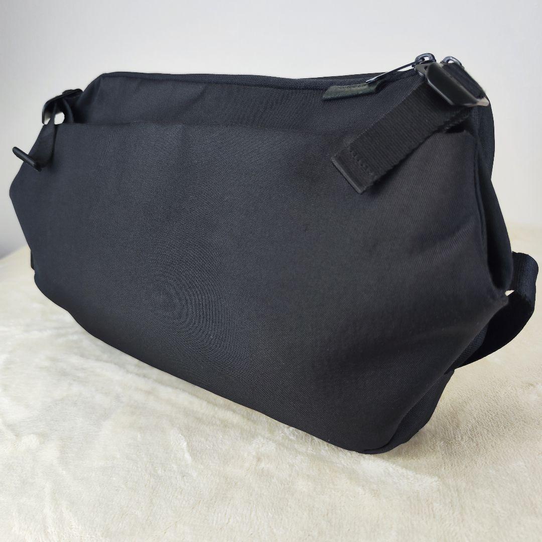 コートエシエル riss リス ボディバッグ 黒 大容量 13インチ 収納可