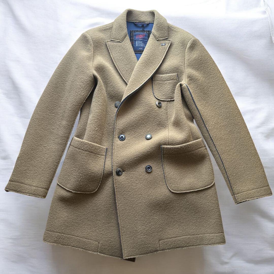 ✨ビッグサイズ2XL✨BOB チェスターコート ボンディング ベージュ 52