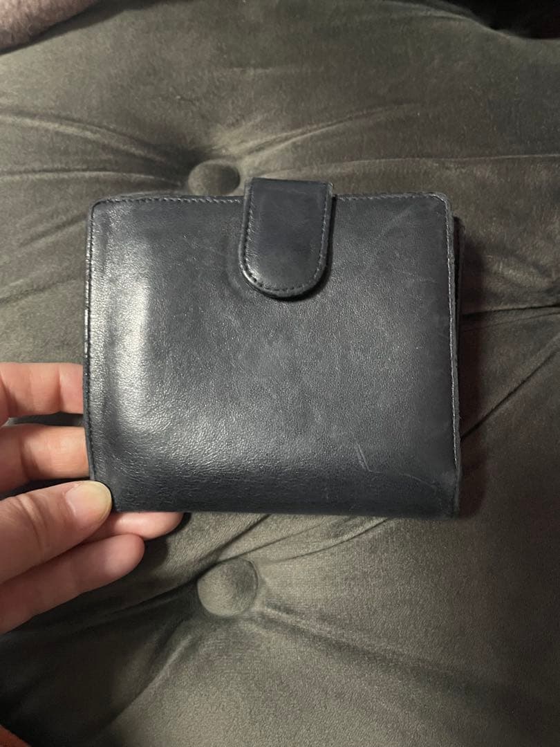 CHANEL 二つ折り財布 黒