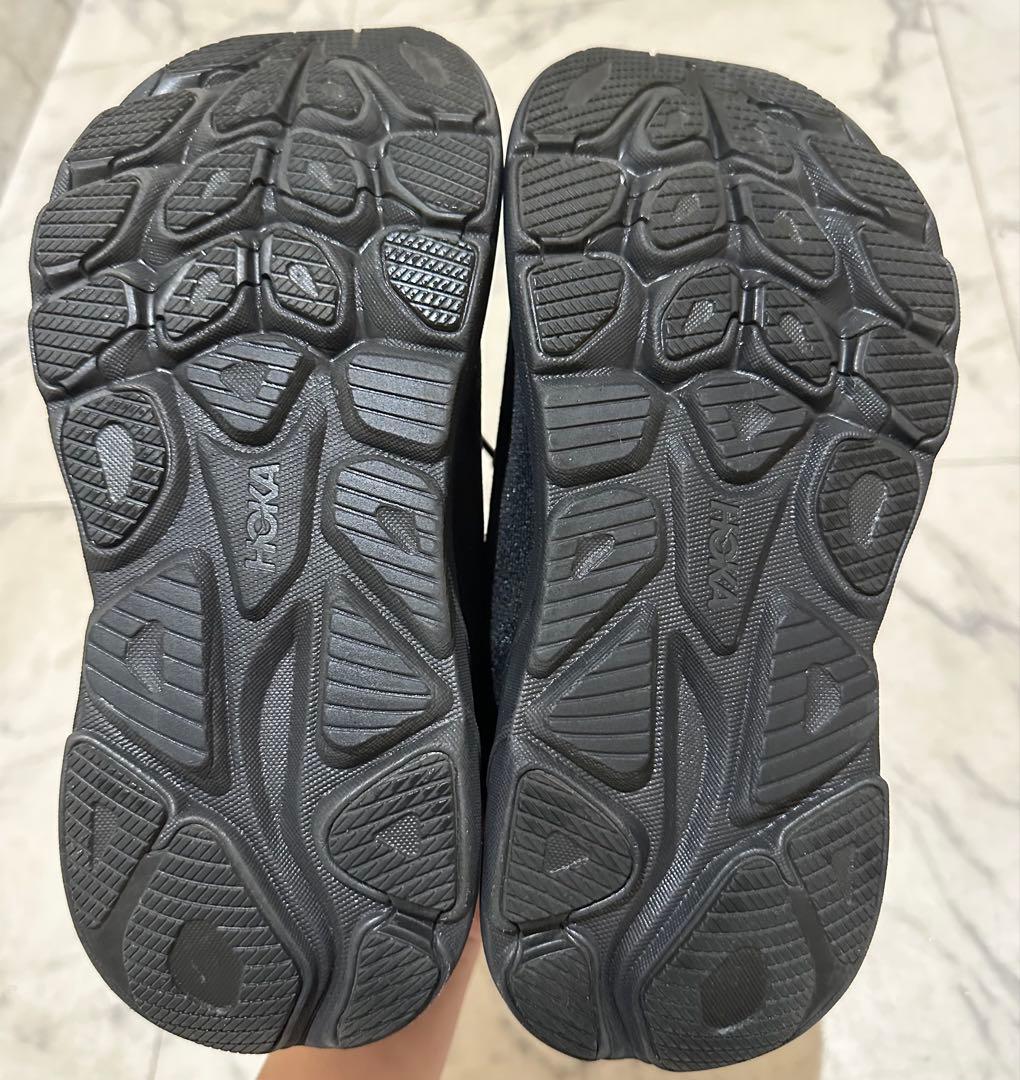 HOKA CLIFTON 10 ブラック ワイド