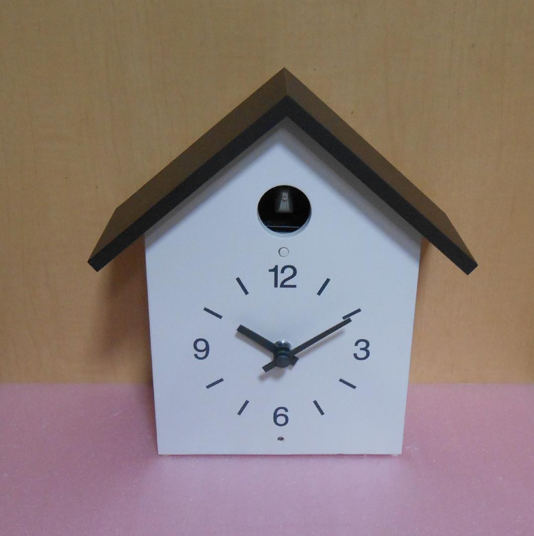 無印良品　鳩時計 大 限定色ダークブラウン－４