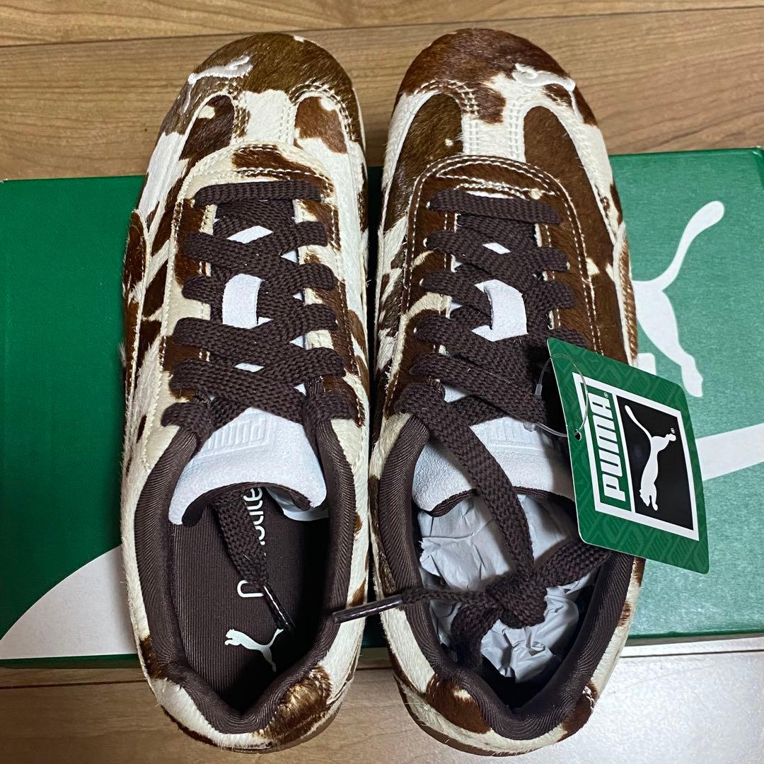 新品タグ付き【PUMA】SPEEDCAT COW WNS スニーカー 23cm