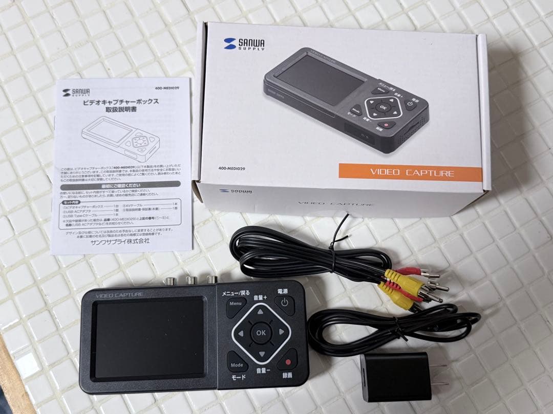 未使用！400-MEDIO29ビデオキャプチャーボックス