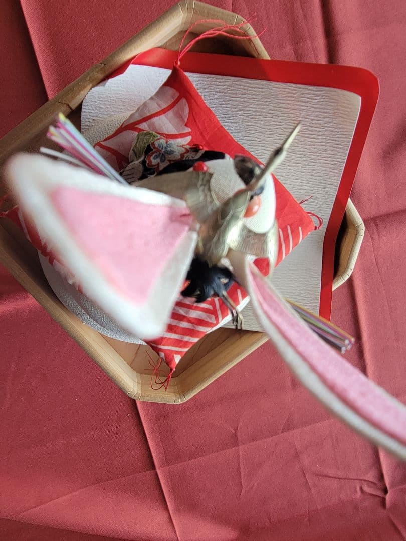 布細工兎雛　お正月飾り　お月見にも