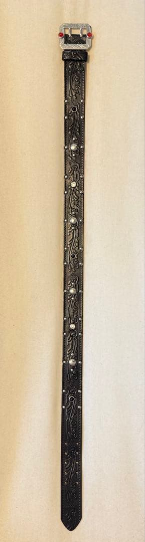 ⭐️新品未使用⭐️アトラクションズ×エースウエスタンベルト⭐️ブラックレザー⭐️34