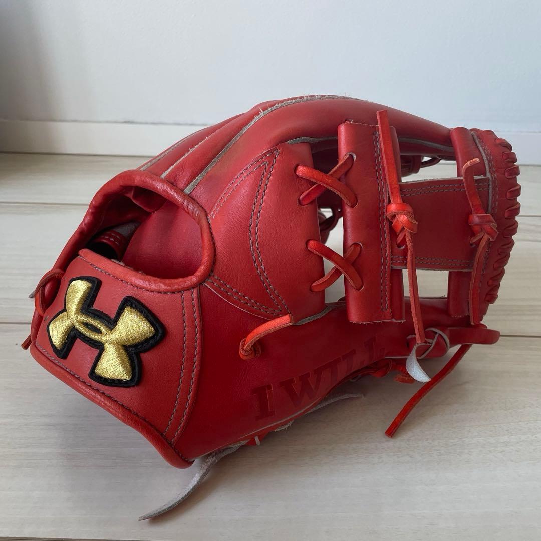 【希少】 アンダーアーマー 硬式 内野 グローブ 今宮健太モデル