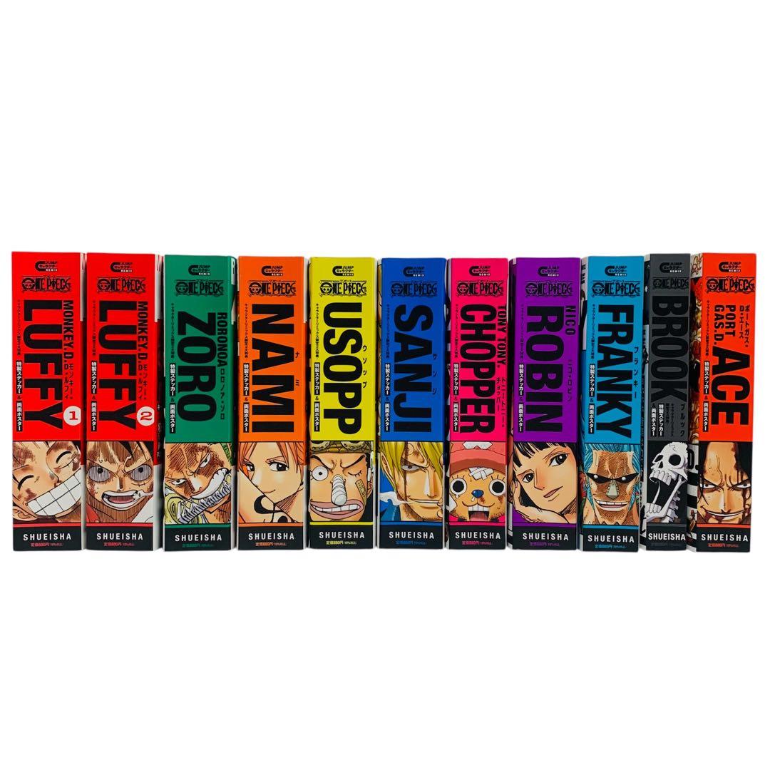 ONE PIECE ワンピース 尾田栄一郎 初版 キャラクターREMIX11冊