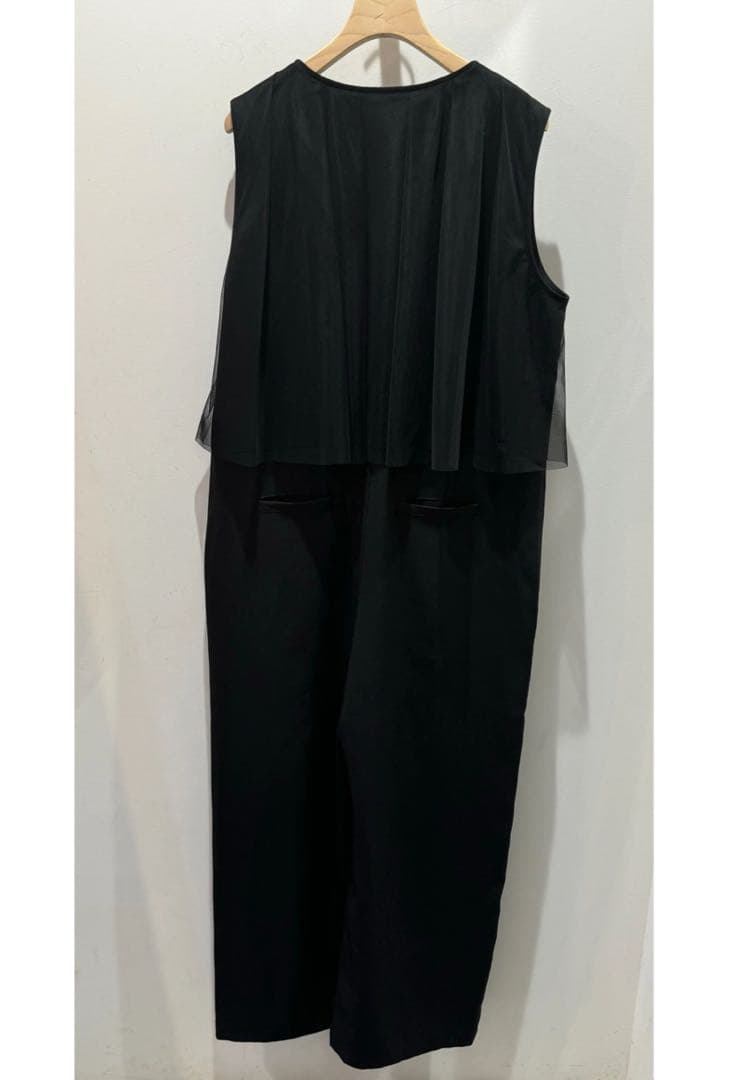 cyan×kusukusu バックチュールサロペット