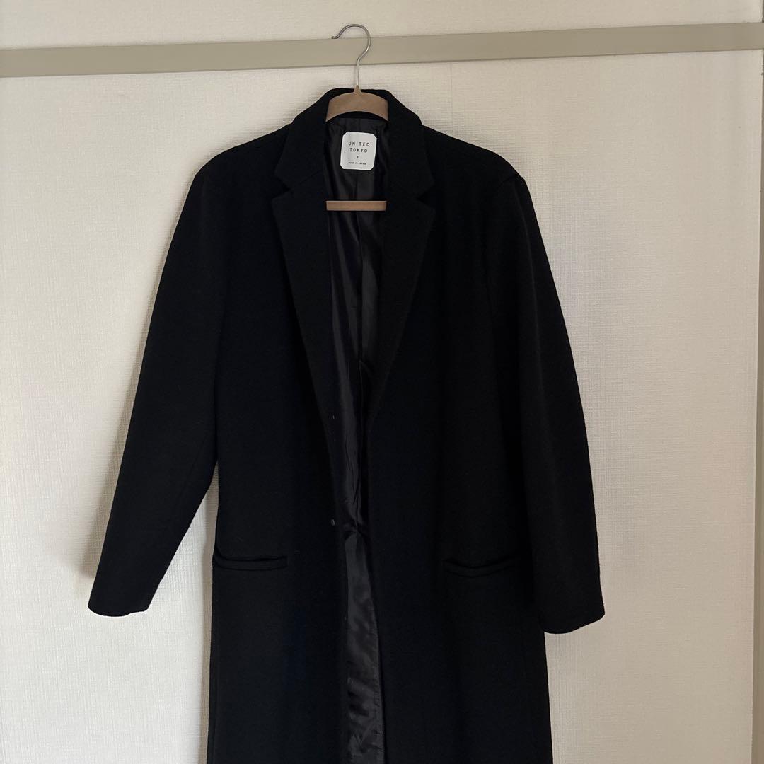 UNITED TOKYO SUPER 100's チェスターコート