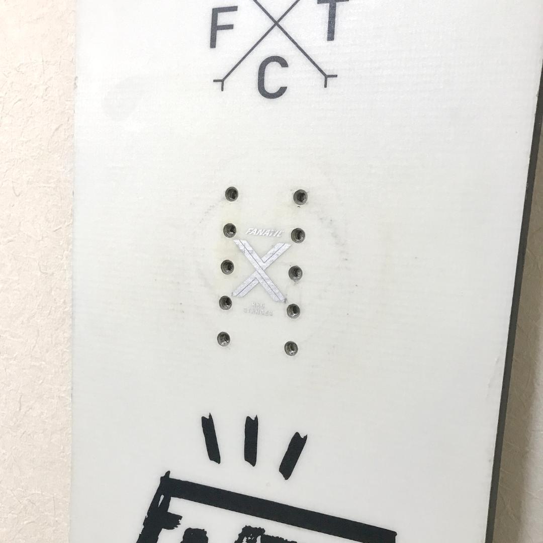 【良品】FNTC TNT 18-19 153cm スノーボード ダブルキャンバー
