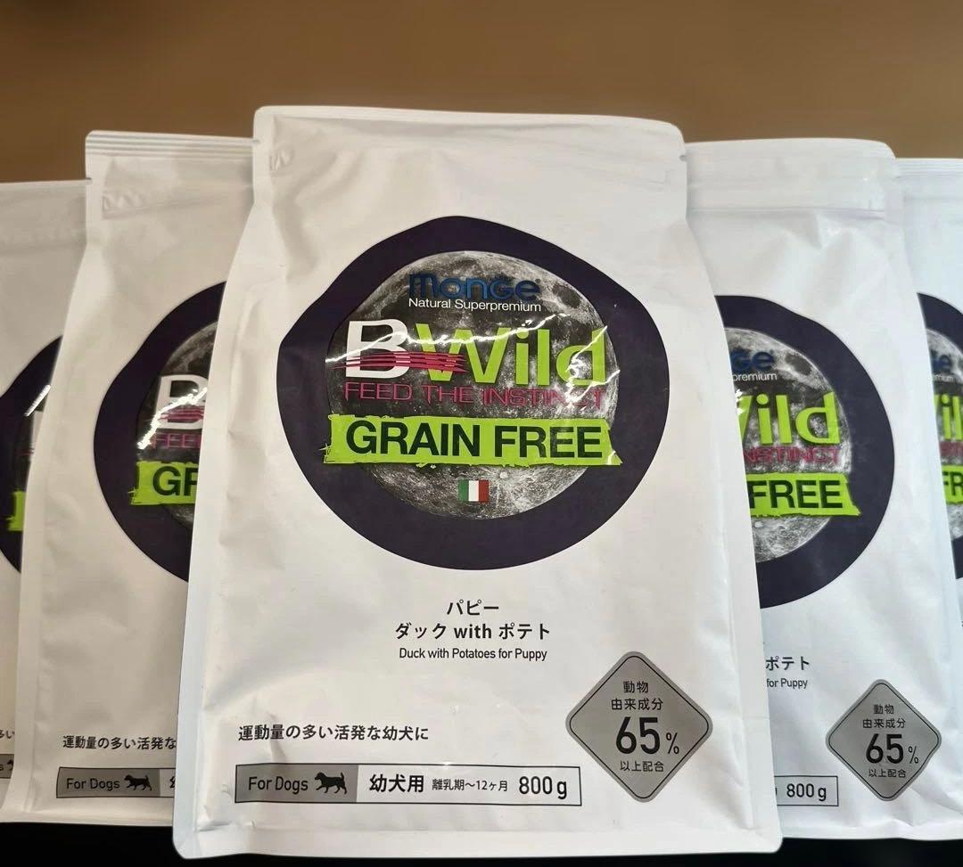 新品Bwild Grain ダック with ポテト 800g×6 3k×1袋