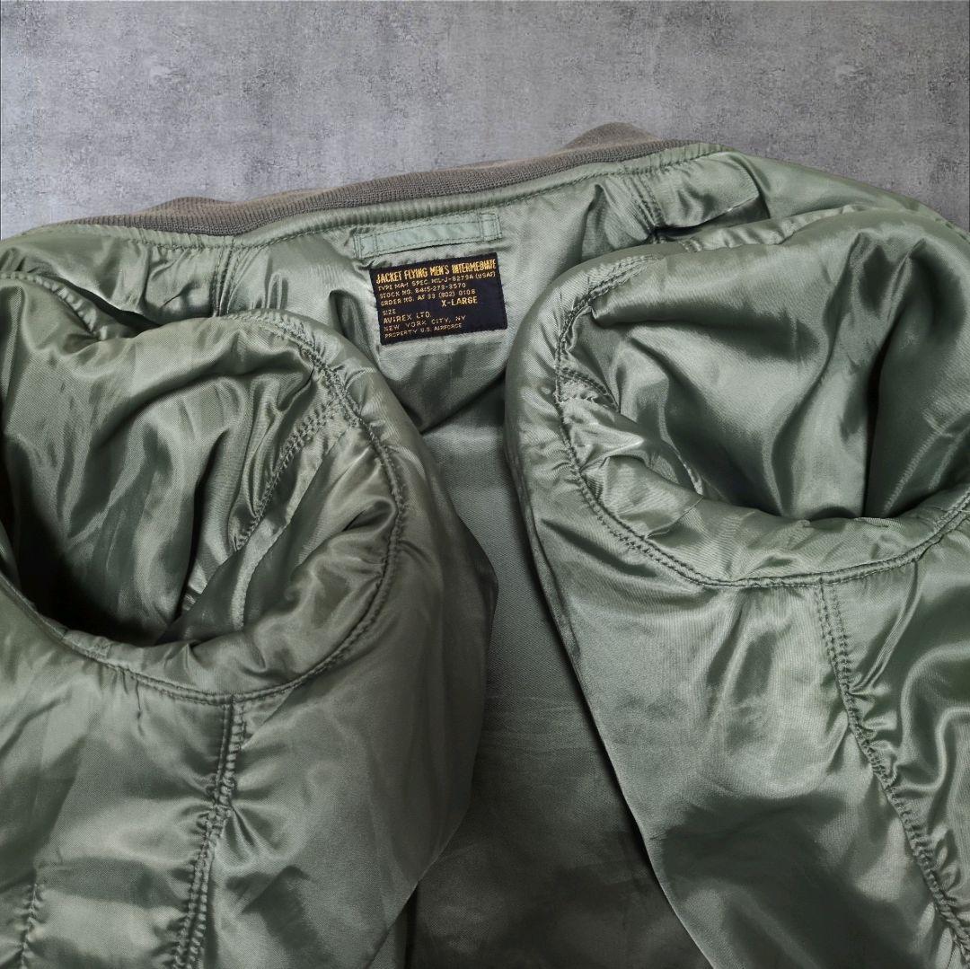 希少✨AVIREX 50s 50年代復刻 MA-1 フライトジャケット XL