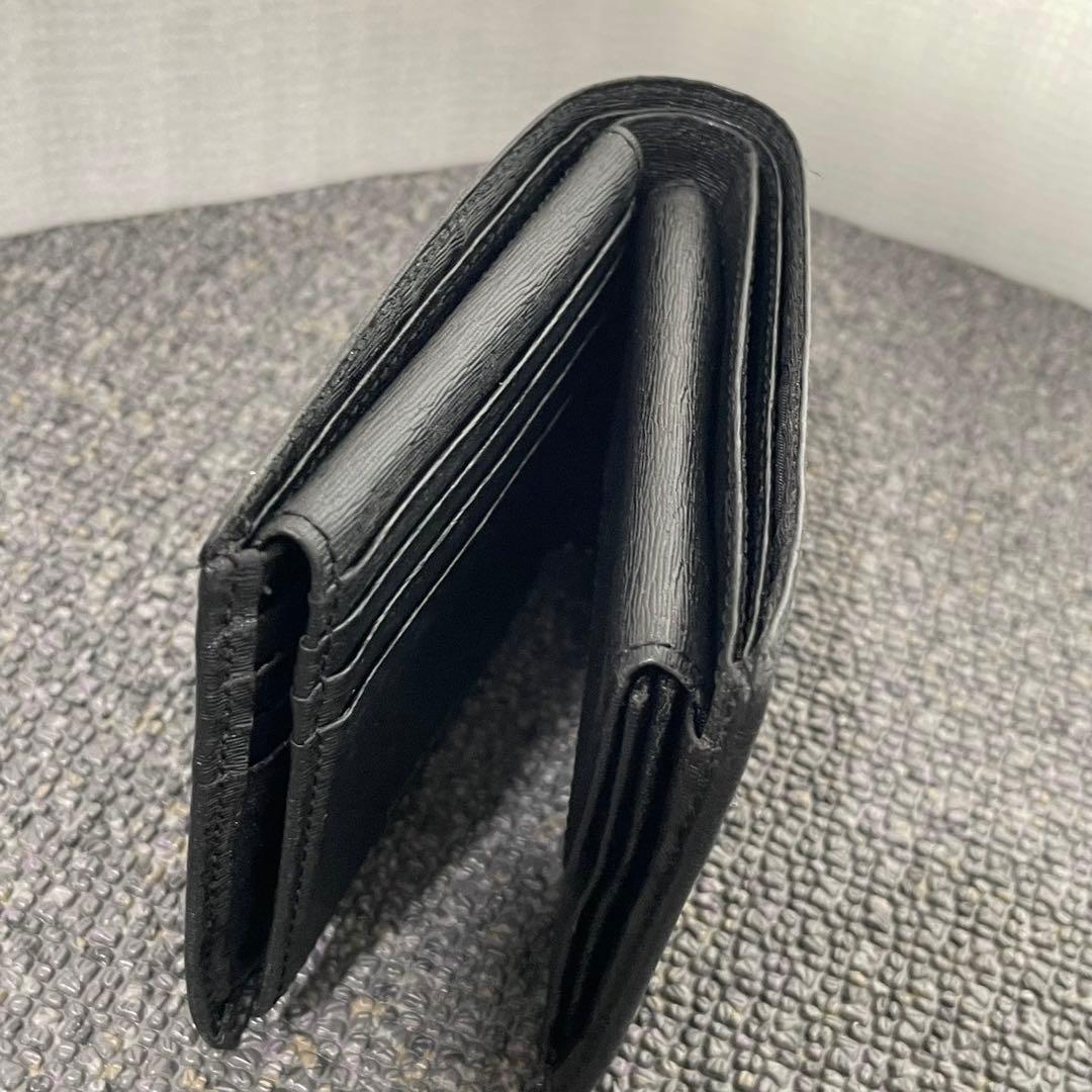 美品✨PORTER ポーター カレント 財布 ブラック 二つ折り 小銭入れ