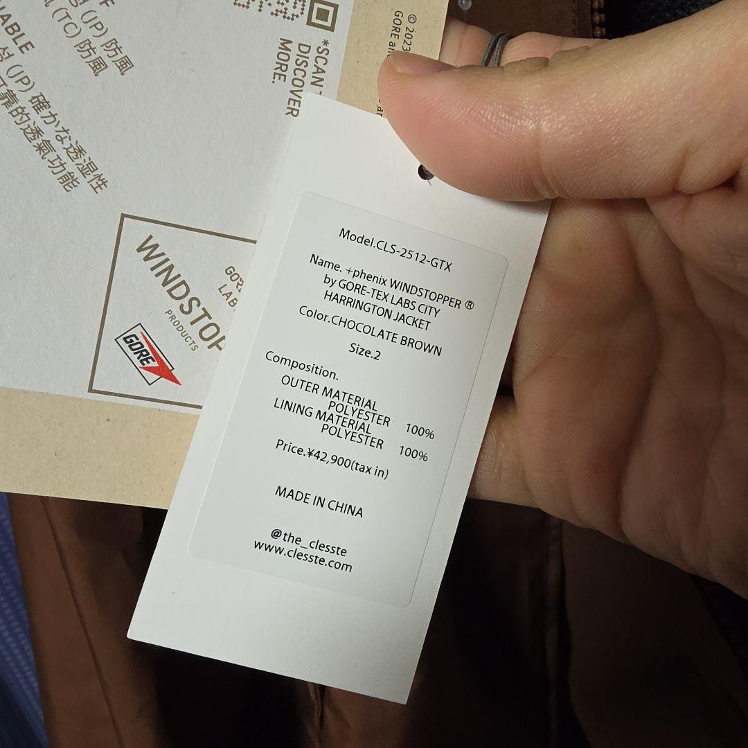 clesste LABS CITY HARRINGTON JACKET サイズ2