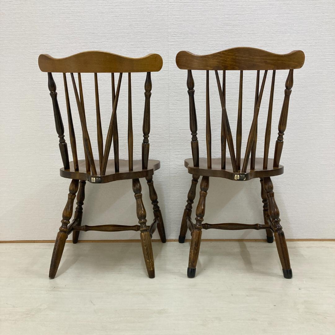 飛騨の家具　ヒダ　ダイネット　スピンドルチェア　ウィンザーチェア　椅子　木製