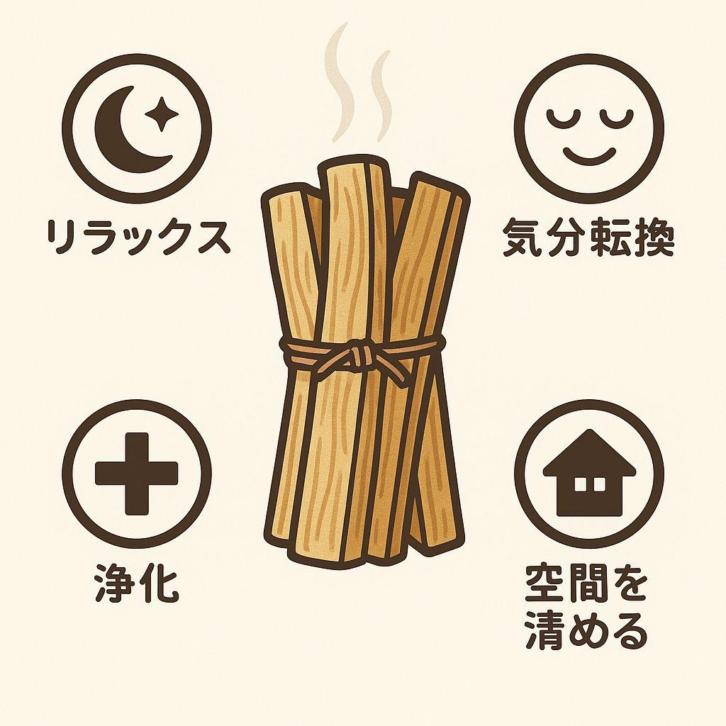 天然お香木インセンス✨️エクアドル産最高級パロサント100本説明書付浄化ＡＡＡ