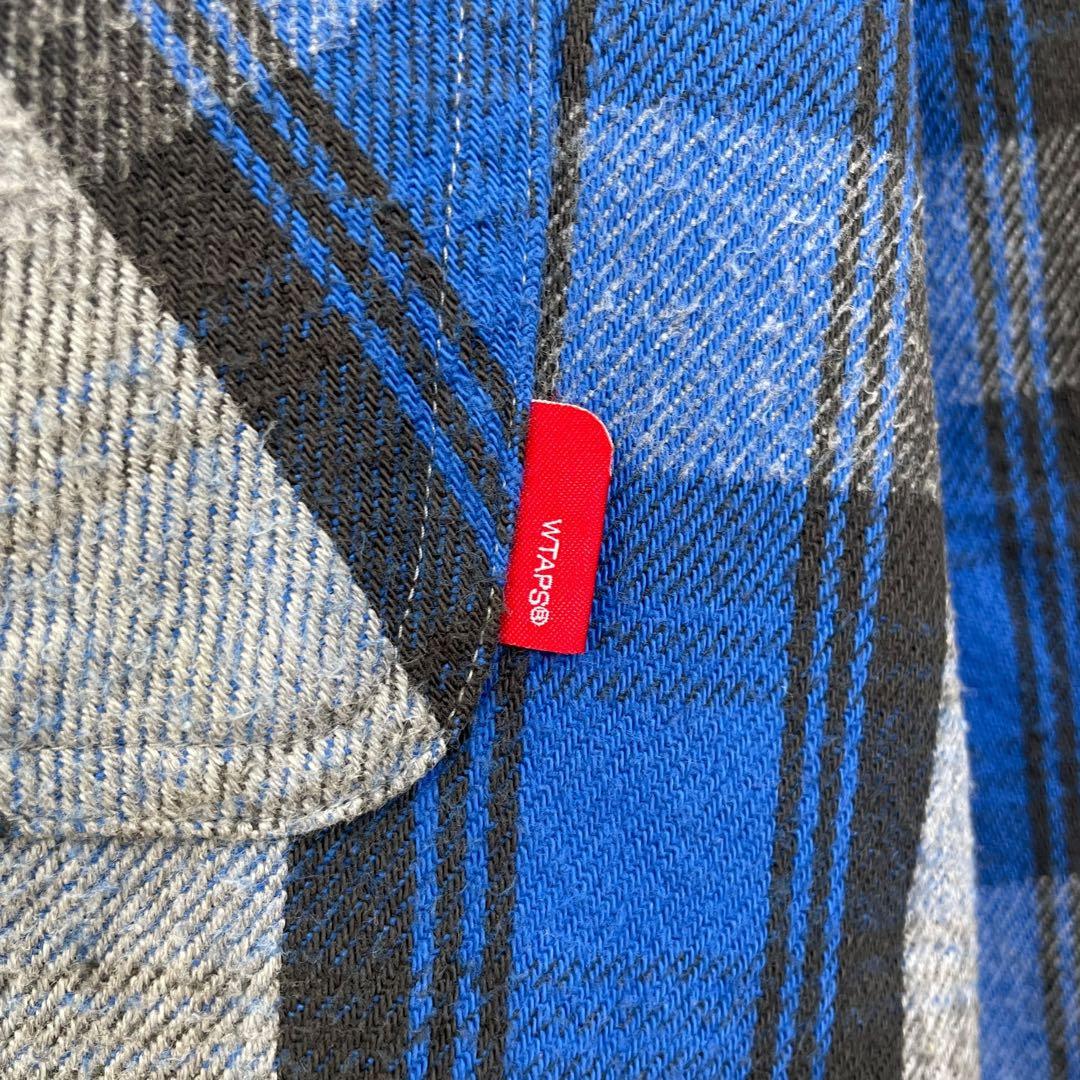 WTAPS UNION L/S チェックシャツ シャツ ダブルタップス Lサイズ