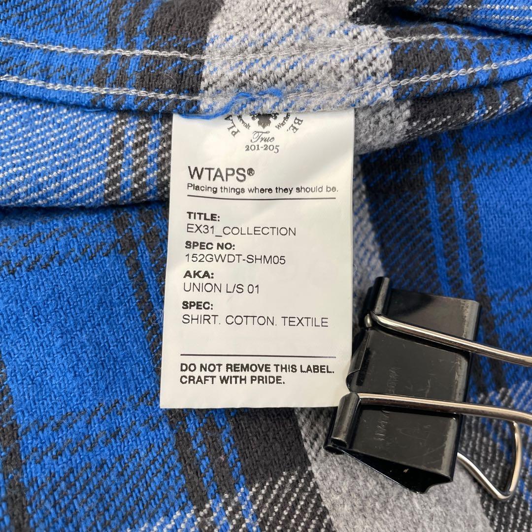 WTAPS UNION L/S チェックシャツ シャツ ダブルタップス Lサイズ