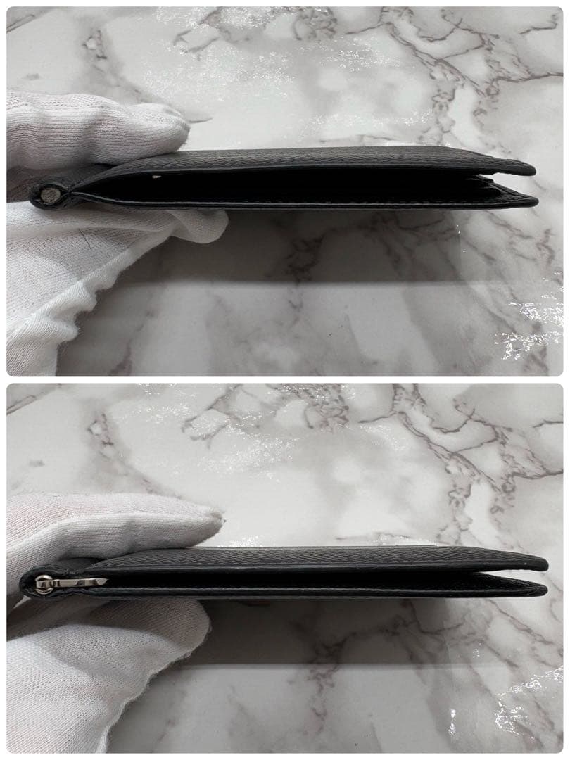 【極美品 近年モデル】ルイヴィトン マネークリップ タイガ M62978 黒