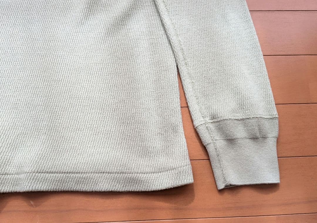 オーラリー　ライトサーマル　ロンT　プルオーバー　カットソー