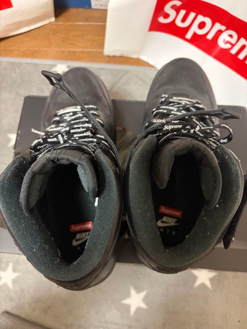 美品　正規　Supreme × Nike Air Force 1 Mid 27