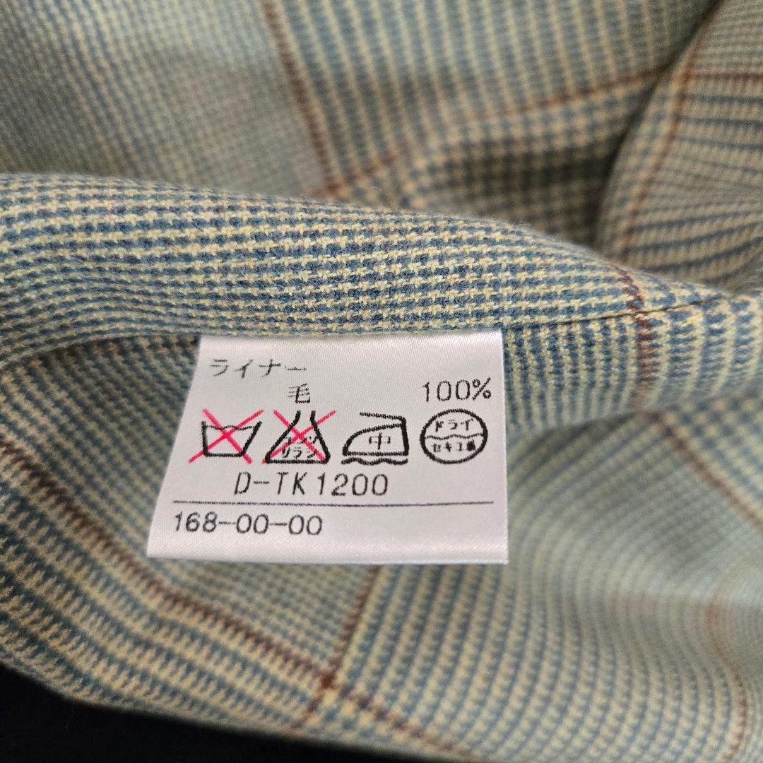 ​【極上の艶】アクアスキュータム シルク100% ステンカラーコート ライナーL