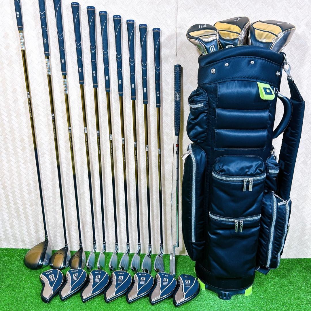 最高級 グローブライド GIII メンズ　ゴルフ 11本　セット SR