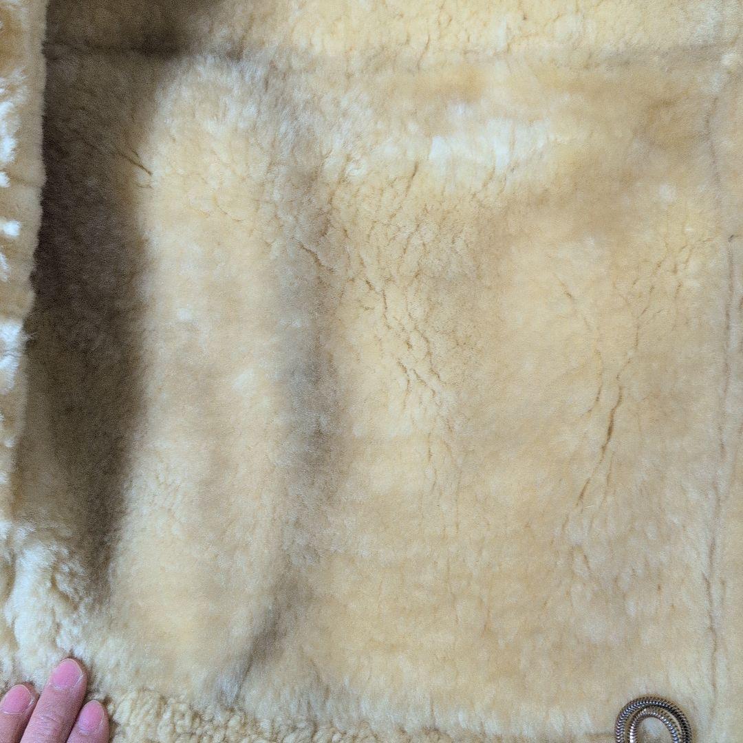 d*a様 AVIREX B3 フライトジャケット レザー ムートン ボア 38サ