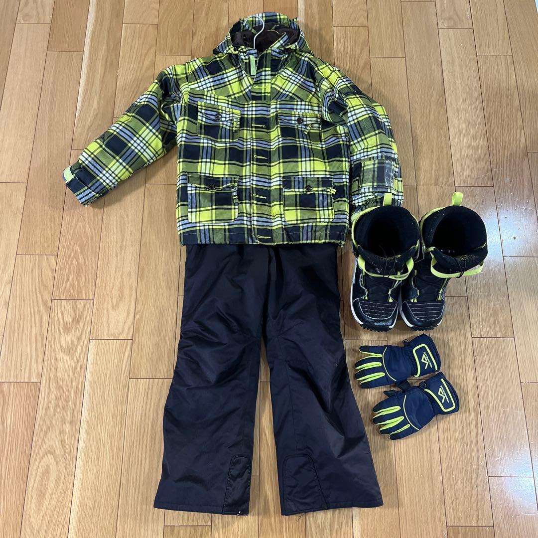 キッズ用スノーボード用品 3点セット