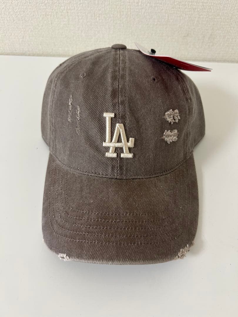 MLB ドジャース キャップ カリナ 着用モデル　韓国限定　Dodgersトレカ