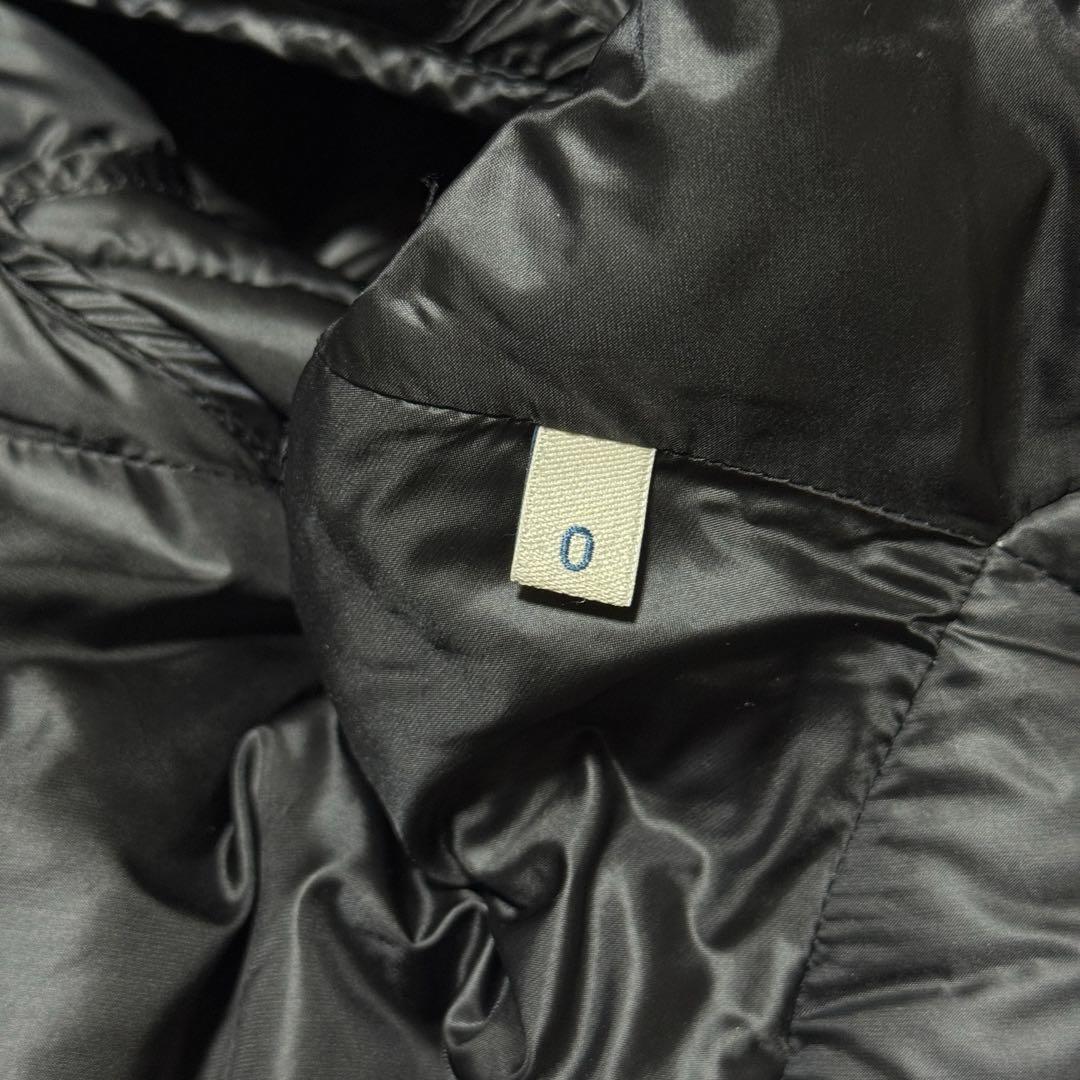 モンクレール ライトダウンジャケット ブラック MONCLER レディース 0