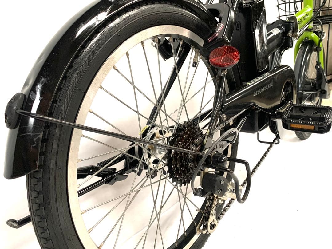 【即乘】送料無料 折り畳み電動自転車24V 8Ah 6速 20インチ 動作確認済