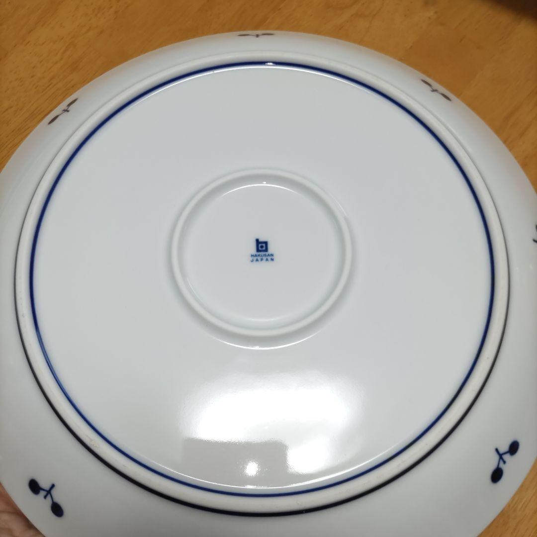 白山陶器 ブルーム ディナープレート リース