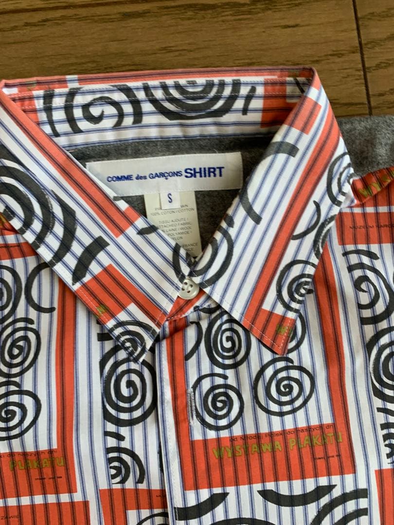 コムデギャルソンシャツ　COMMEdesGARCONS shirt 総柄シャツ