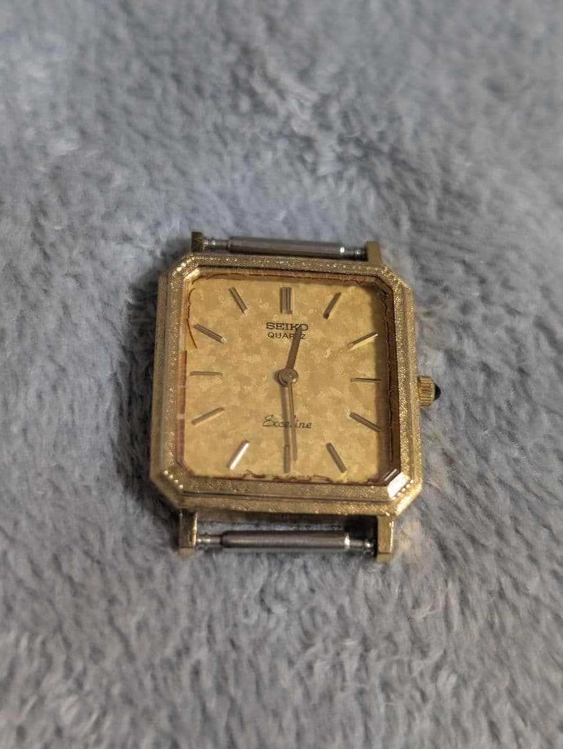 SEIKO エクセリーヌ 10K×SS 8420-5410 腕時計 クォーツ