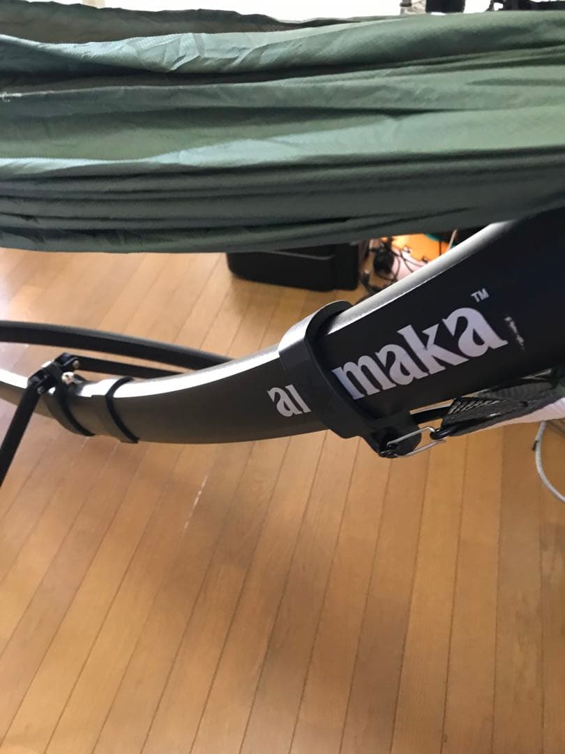 Anymaka エニーマカ　ハンモック グリーン　カーキ　フルセット